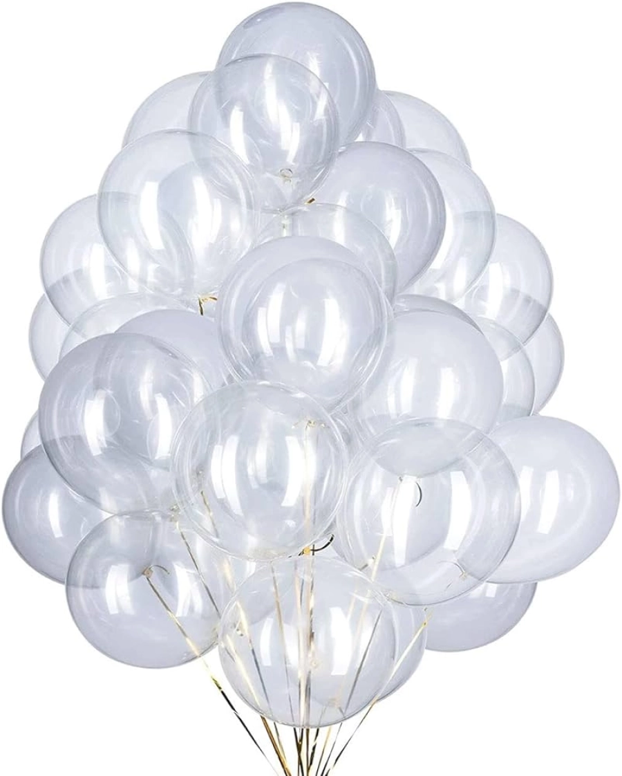  BALON ŞEFFAF BEYAZ 12 INC